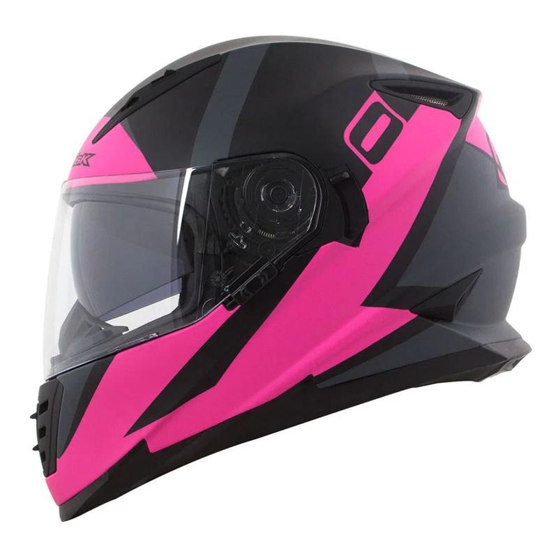 Capacete Norisk FF302 Soul Ridic Rosa Fosco/preto - Capacete de